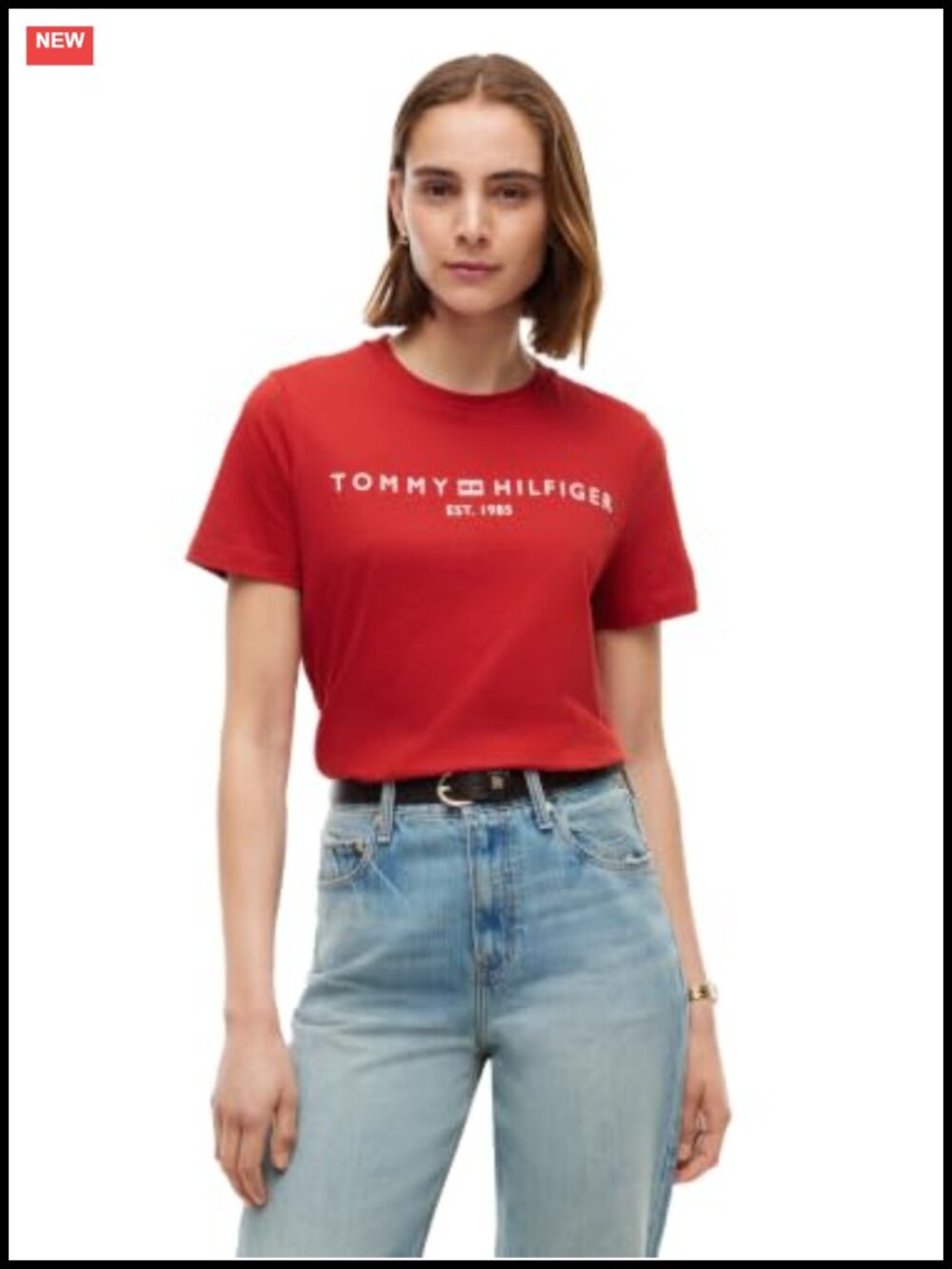 Short Sleeve Cotton Graphic Logo Crew Neck T-Shirt